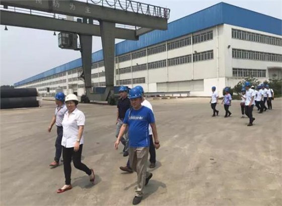 吉忠能源集團組團赴唐山興邦管道參觀學習！